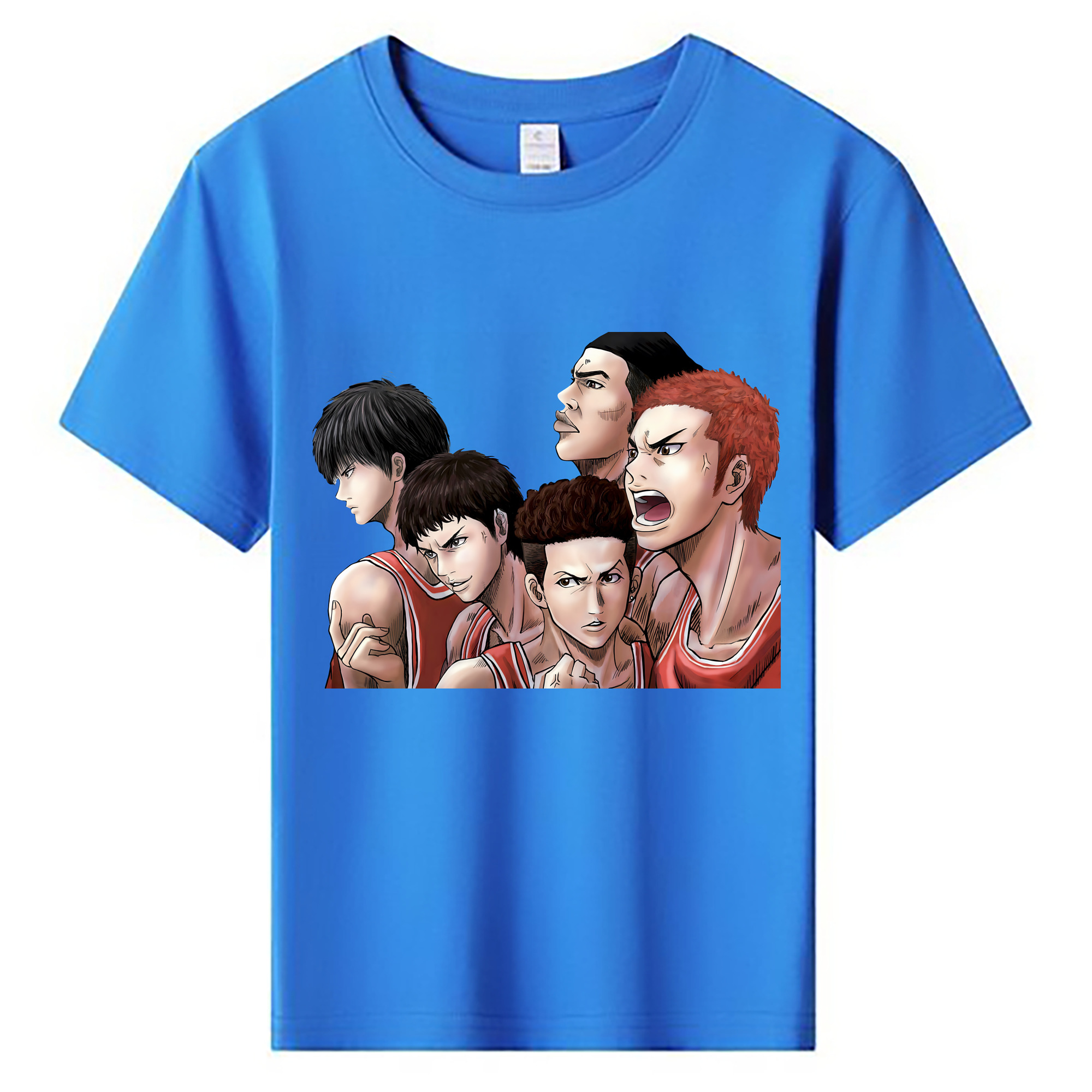 （画像用） SLAM DUNK／スラムダンク 綿100％キッズTシャツ（フロントプリント）